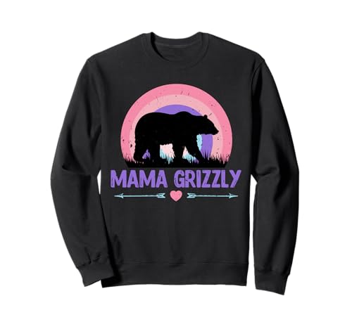 Werdende Mutter Mama Grizzly Lustiges Bald Mama Sweatshirt von Bald Mama Shirt Werdende Mutter Tag Baby Kommt