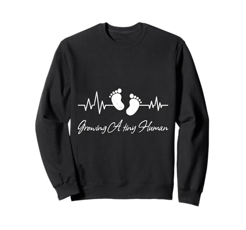 Werdende Mutter WACHSENDER MENSCH Lustig Bald Mama Sweatshirt von Bald Mama Shirt Werdende Mutter Tag Baby Kommt