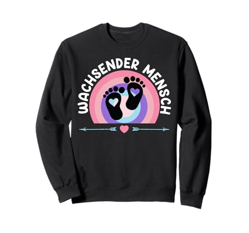 Werdende Mutter WACHSENDER MENSCH Lustig Bald Mama Sweatshirt von Bald Mama Shirt Werdende Mutter Tag Baby Kommt