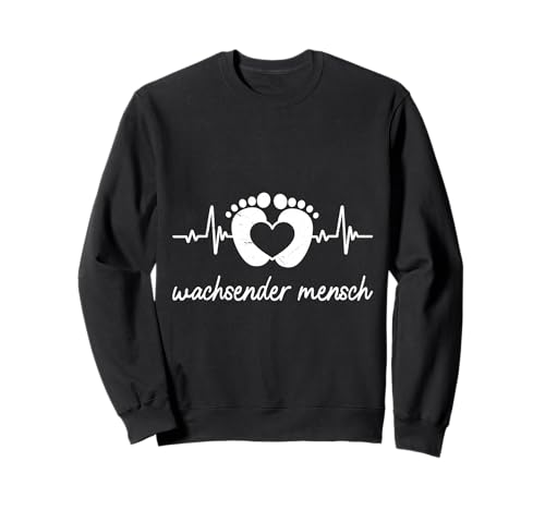 Werdende Mutter WACHSENDER MENSCH Lustig Bald Mama Sweatshirt von Bald Mama Shirt Werdende Mutter Tag Baby Kommt