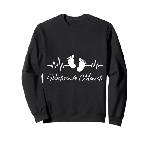 Werdende Mutter WACHSENDER MENSCH Lustig Bald Mama Sweatshirt von Bald Mama Shirt Werdende Mutter Tag Baby Kommt