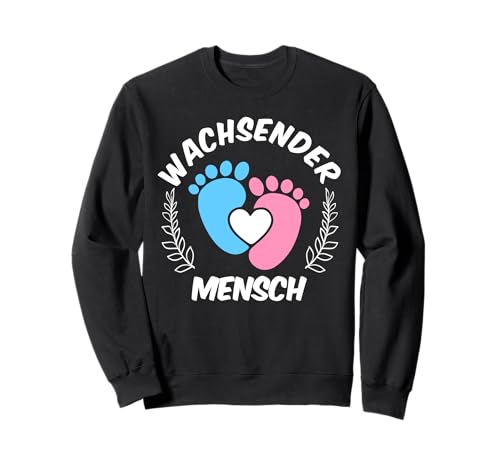 Werdende Mutter WACHSENDER MENSCH Lustig Bald Mama Sweatshirt von Bald Mama Shirt Werdende Mutter Tag Baby Kommt