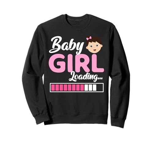 Zukünftige Mutter Baby Girl Loading Lustig Bald Mama Sweatshirt von Bald Mama Shirt Werdende Mutter Tag Baby Kommt