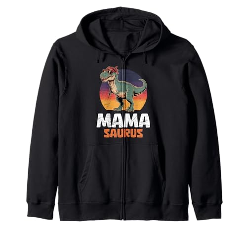 Zukünftige Mutter DINOSAURIER MUTTER Lustiges Bald Mama Kapuzenjacke von Bald Mama Shirt Werdende Mutter Tag Baby Kommt