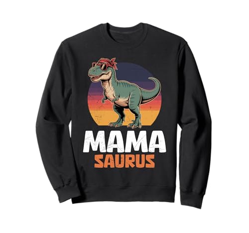 Zukünftige Mutter DINOSAURIER MUTTER Lustiges Bald Mama Sweatshirt von Bald Mama Shirt Werdende Mutter Tag Baby Kommt