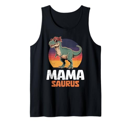 Zukünftige Mutter DINOSAURIER MUTTER Lustiges Bald Mama Tank Top von Bald Mama Shirt Werdende Mutter Tag Baby Kommt