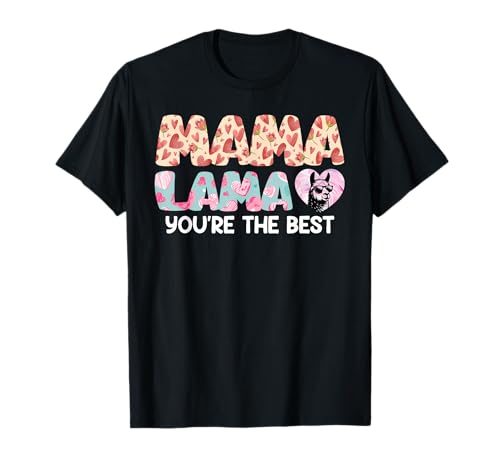 Mama LAMA DU BIST GROSSARTIG Lustiges Werdende Mutter T-Shirt von Bald Mama Shirt Werdende Mutter Tag Baby Lama