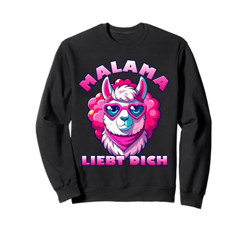 Werdende Mutter MALAMA LIEBE Lustiges Bald Mama Sweatshirt Werdende Mutter MALAMA LIEBE Lustiges Bald Mama Sweatshirt von Bald Mama Shirt Werdende Mutter Tag Baby Lama