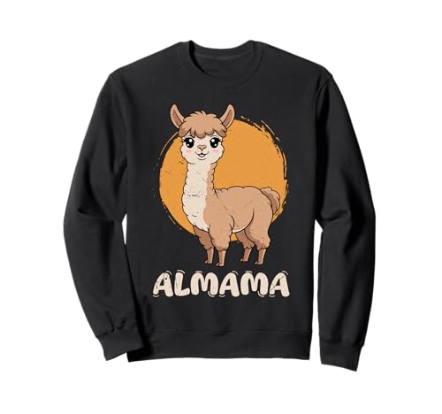 Zukünftige Mutter LAMAMA ALMAMA Lustiges Werdende Mama Sweatshirt Zukünftige Mutter LAMAMA ALMAMA Lustiges Werdende Mama Sweatshirt von Bald Mama Shirt Werdende Mutter Tag Baby Lama