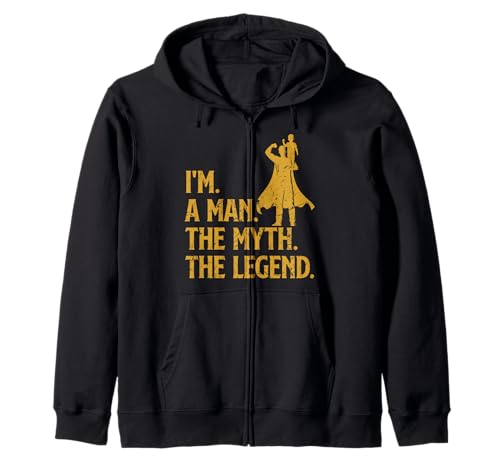 Werdender Vater I'M A MAN THE MYTH THE LEGEND Bald Papa Kapuzenjacke von Bald Papa Shirt Werdender Vater sein Vaterschaft