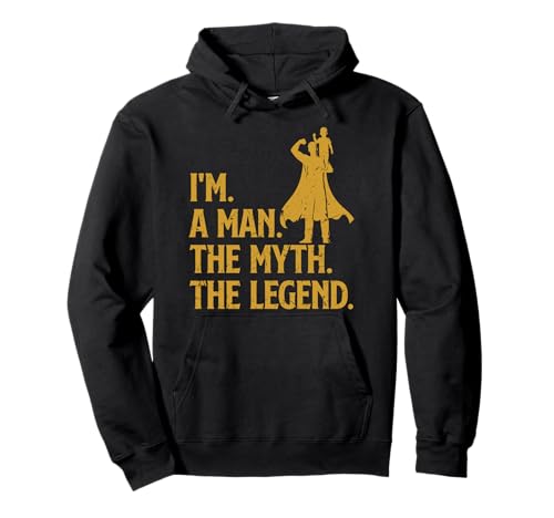 Werdender Vater I'M A MAN THE MYTH THE LEGEND Bald Papa Pullover Hoodie von Bald Papa Shirt Werdender Vater sein Vaterschaft