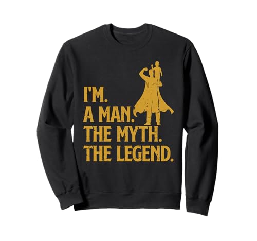 Werdender Vater I'M A MAN THE MYTH THE LEGEND Bald Papa Sweatshirt von Bald Papa Shirt Werdender Vater sein Vaterschaft