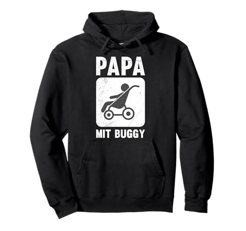 Werdender Vater PAPA MIT BUGGY Lustiges Bald Papa Pullover Hoodie Werdender Vater PAPA MIT BUGGY Lustiges Bald Papa Pullover Hoodie von Bald Papa Shirt Werdender Vater sein Vaterschaft