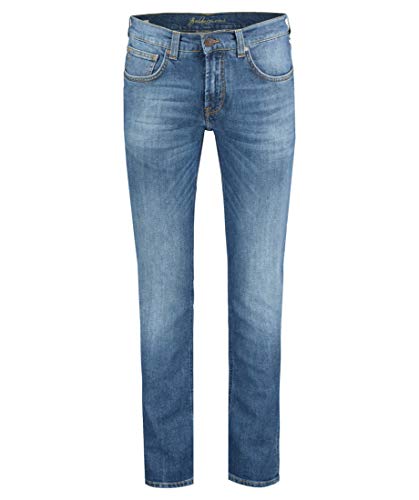 Baldessarini Herren 5-Pocket-Jeans John Tribute to Nature Slim Fit hellblau Art.Nr.16511.1424-6837*, Farbe:6837 hellblau, Größe:33W / 36L von Baldessarini