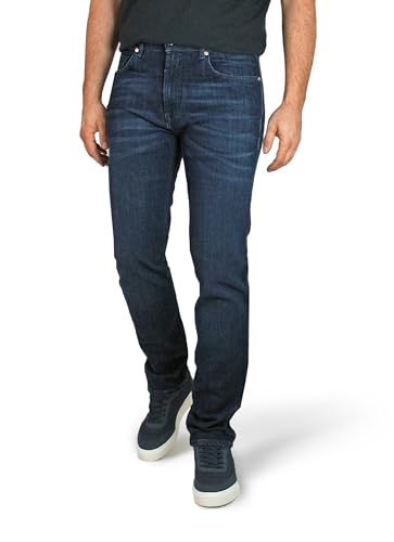 Baldessarini Herren Jeans Jack Regular Fit Stretch Denim, Dark Blue Used Whisker von Baldessarini