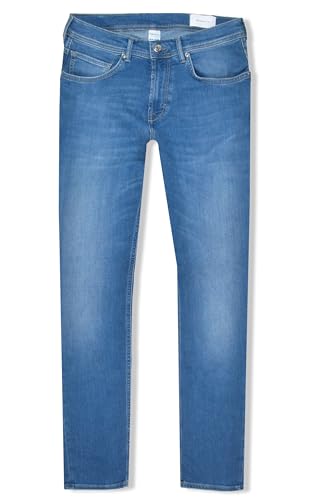 Baldessarini Herren Jeans Jack Regular Fit Stretch Denim, Light Blue Used Mustache von Baldessarini