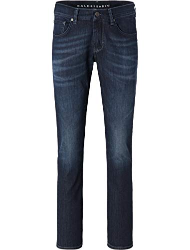 Baldessarini Herren Jeans John Movimento Slim Fit Dark Blue Used 16511.1247 6814*, Farbe:6814 Darkblue, Größe:30W / 32L von Baldessarini