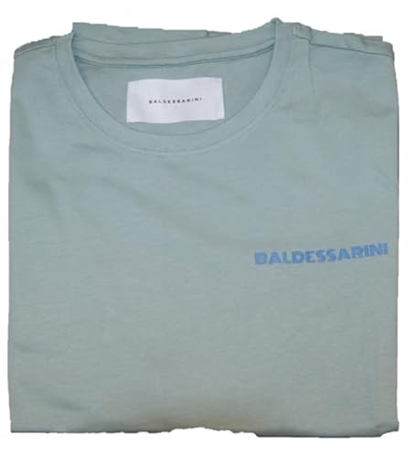 Baldessarini Herren Rundhals T-Shirt BLD-Tempo mit Logo Farbe Mint grün L von Baldessarini