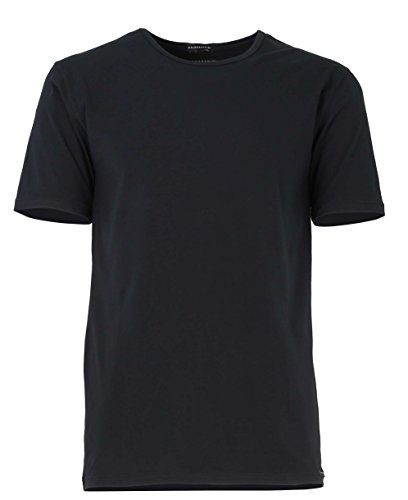 Baldessarini Herren T-Shirt schwarz Uni 2er Pack 7 von Baldessarini