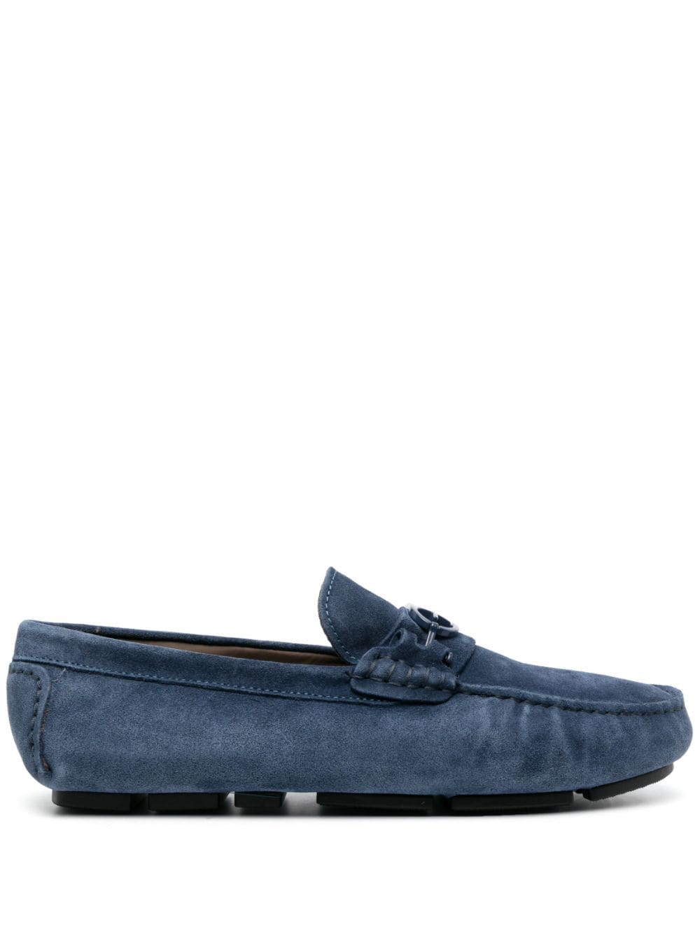 Baldinini Loafer mit Logo-Schild - Blau von Baldinini