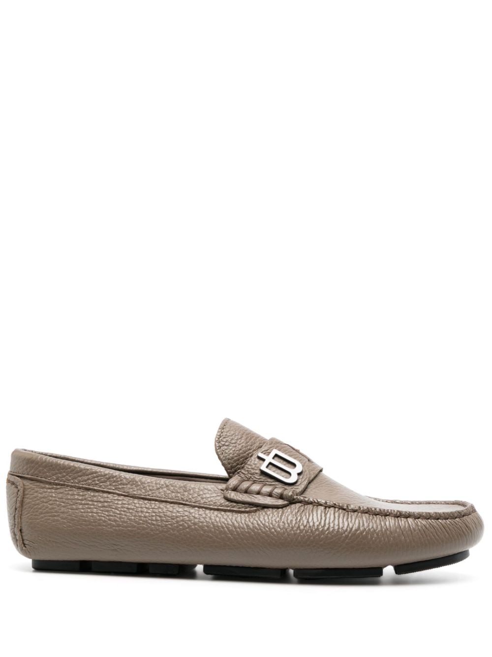 Baldinini Loafer mit Logo-Schild - Nude von Baldinini