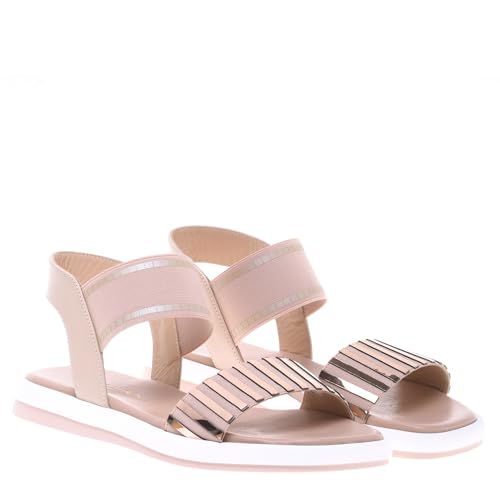 Sandal Mirror Elastic Tamarind-ORO ROSA von Baldinini