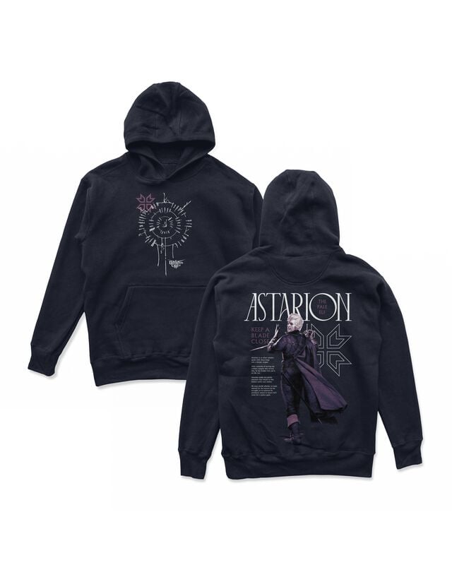 Baldur's Gate - Gaming Kapuzenpullover - Astarion - S bis XXL - für Männer - Größe XXL - navy Baldur's Gate - Gaming Kapuzenpullover - Astarion - S bis XXL - für Männer - Größe XXL - navy von Baldur's Gate