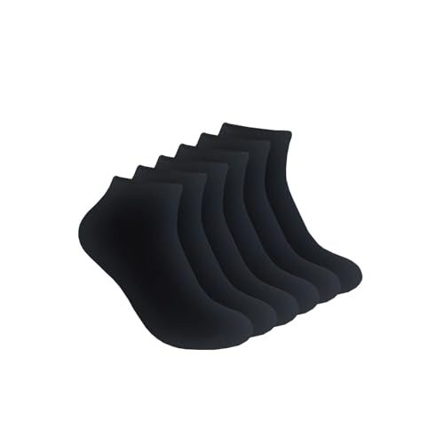 Max Lindner Bambus Sneaker-Socken Schwarz – Atmungsaktiv & weich | Schweiß- & geruchsreduzierend | Komfortbund & perfekter Sitz | Made in Germany von Bale