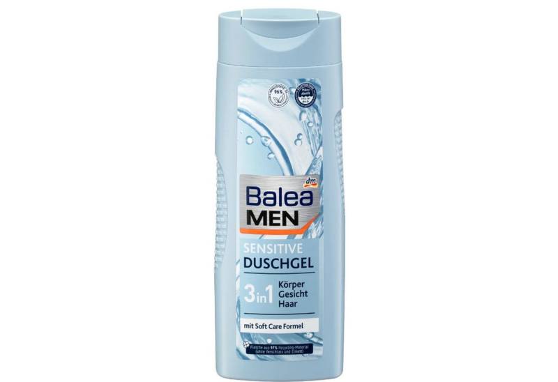 Balea Duschgel Männerduschgel Duschgel für Männer Men 3in1 Shampoo, VEGAN von Balea