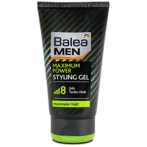 Balea Men Maximum Power Styling Gel, 2er Pack(2 x 150 ml) von Balea