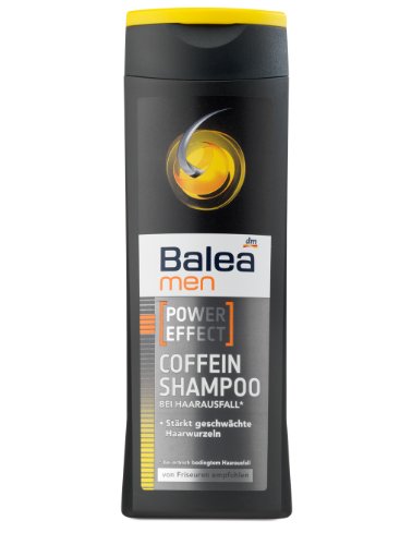 Balea Men Power Effect Coffein Shampoo, 3er Pack (3 x 250 ml) von Balea