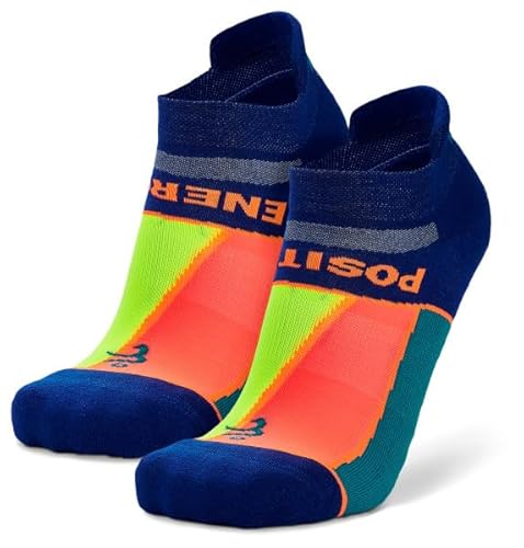 Balega Damen Hidden Comfort Laufsocken, Neonblau, Small (EU Shoe Size 38-40) von Balega