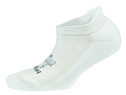 Balega Hidden Comfort Laufsocken Damen und Herren mit Atmungsaktivität, Sportsocken für Stabilität, Weiß, XL, 46-48,5 EU von Balega