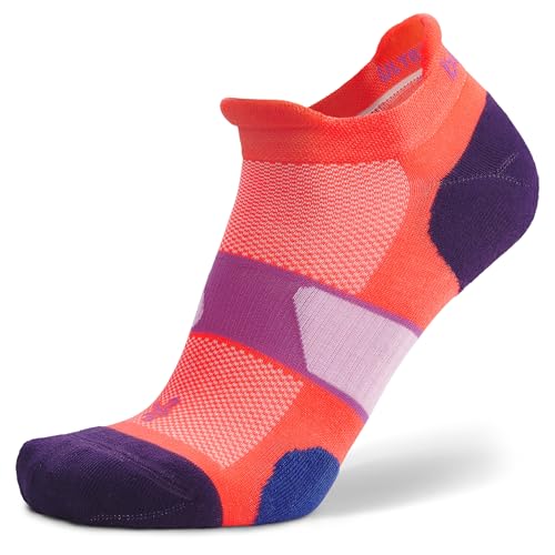 Balega Ultralight Lightweight Performance No Show Athletic Running Socks for Men and Women (1 Pair)-Cushioned,Breathable,Moisture-Wicking,Seamless Toe,Ergonomic Fit,Candyfloss,Medium (UK Size 7-9) von Balega