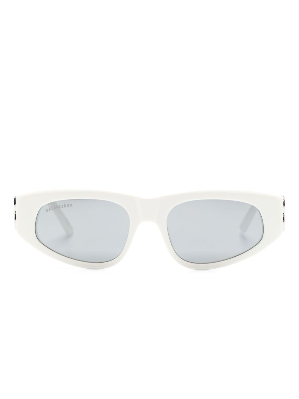 Balenciaga Eyewear Dynasty Sonnenbrille mit D-Gestell - Weiß von Balenciaga Eyewear