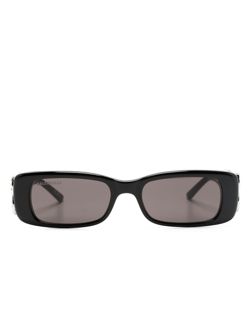 Balenciaga Eyewear Dynasty Sonnenbrille mit eckigem Gestell - Schwarz von Balenciaga Eyewear