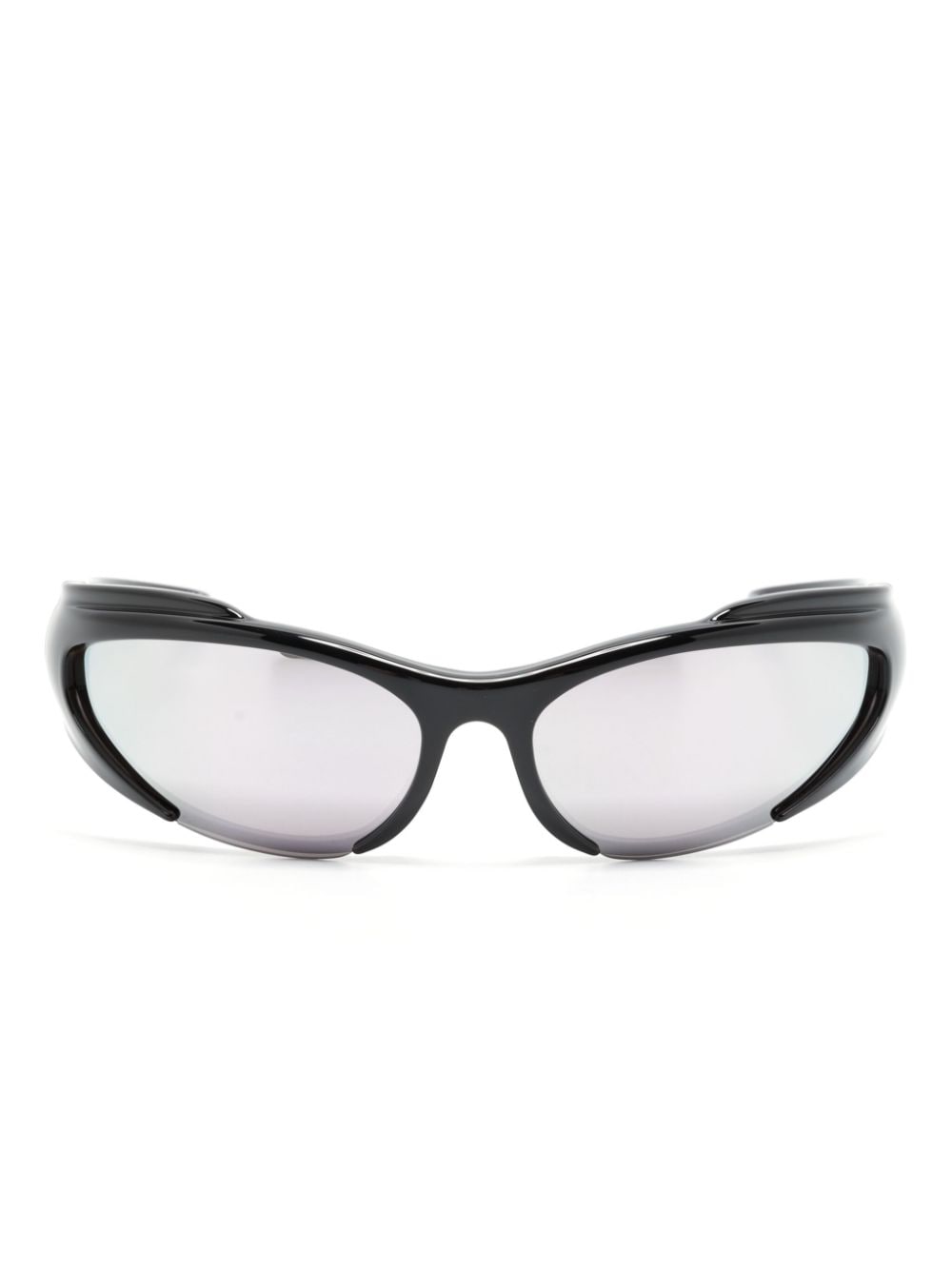 Balenciaga Eyewear Reverse Xpander Sonnenbrille mit eckigem Gestell - Schwarz von Balenciaga Eyewear