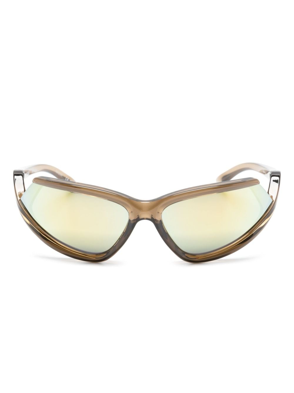 Balenciaga Eyewear Side Xpander Cat-Eye-Sonnenbrille - Braun von Balenciaga Eyewear