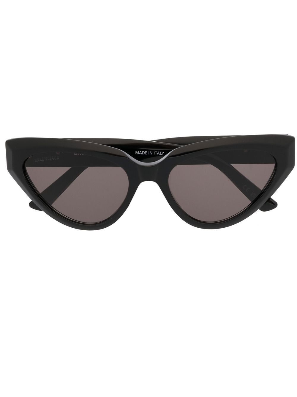 Balenciaga Eyewear Cat-Eye-Sonnenbrille mit Logo - Schwarz von Balenciaga Eyewear