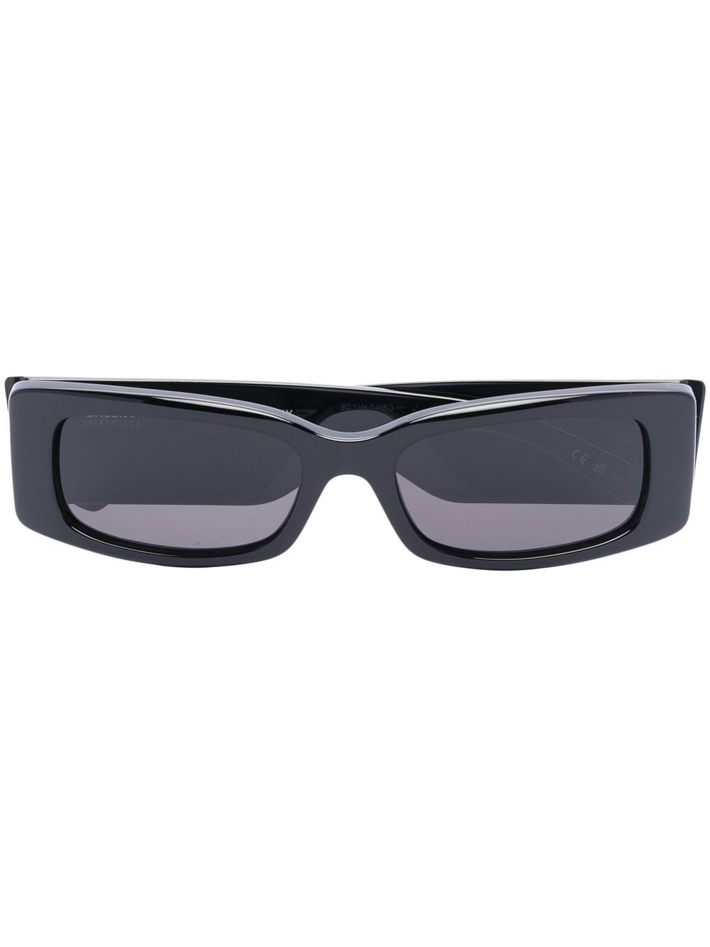 Balenciaga Eyewear Sonnenbrille mit eckigem Gestell - Schwarz von Balenciaga Eyewear