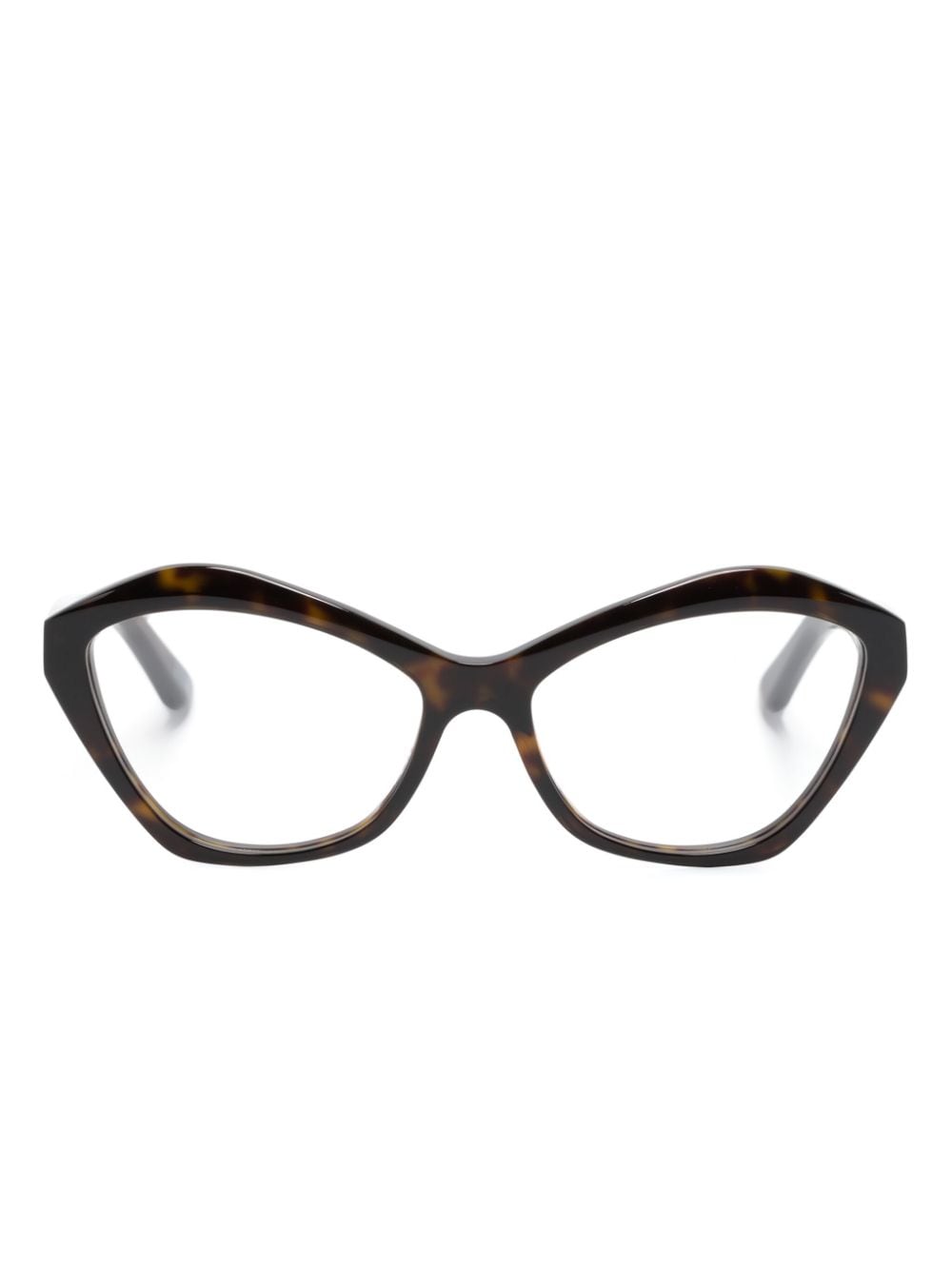 Balenciaga Eyewear Cat-Eye-Brille in Schildpattoptik - Braun von Balenciaga Eyewear