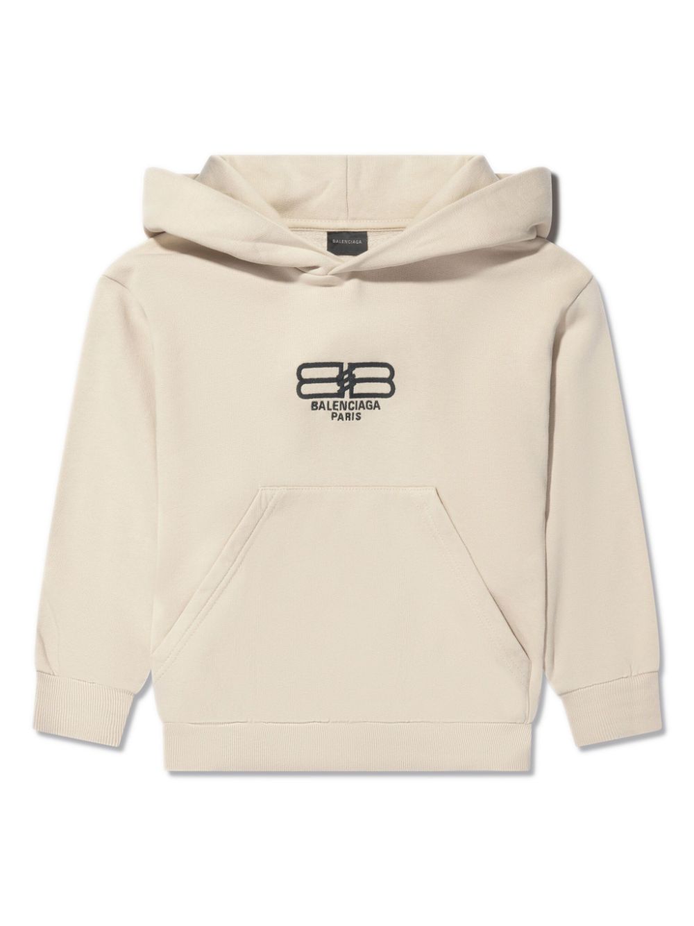 Balenciaga Kids Hoodie mit BB-Print - Nude von Balenciaga Kids