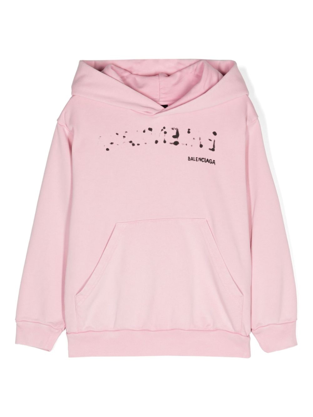 Balenciaga Kids Hoodie mit Handzeichnung - Rosa von Balenciaga Kids