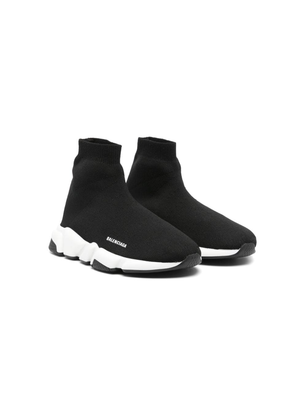 Balenciaga Kids Gestrickte 'Speed' Sneakers - Schwarz von Balenciaga Kids