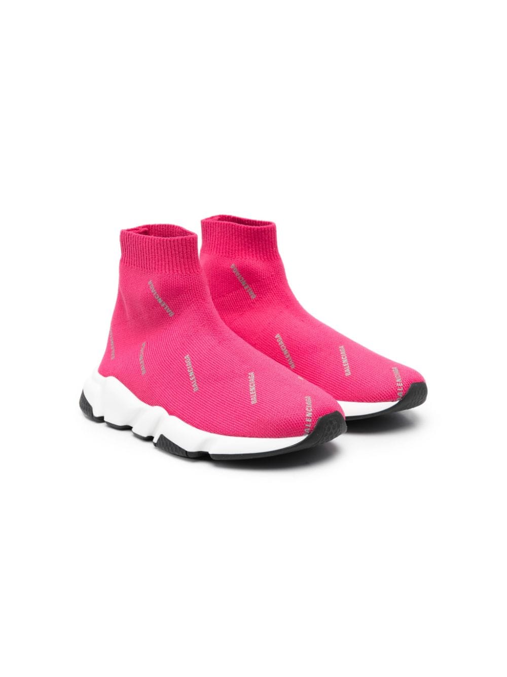 Balenciaga Kids Speed Sock-Sneakers - Rosa von Balenciaga Kids