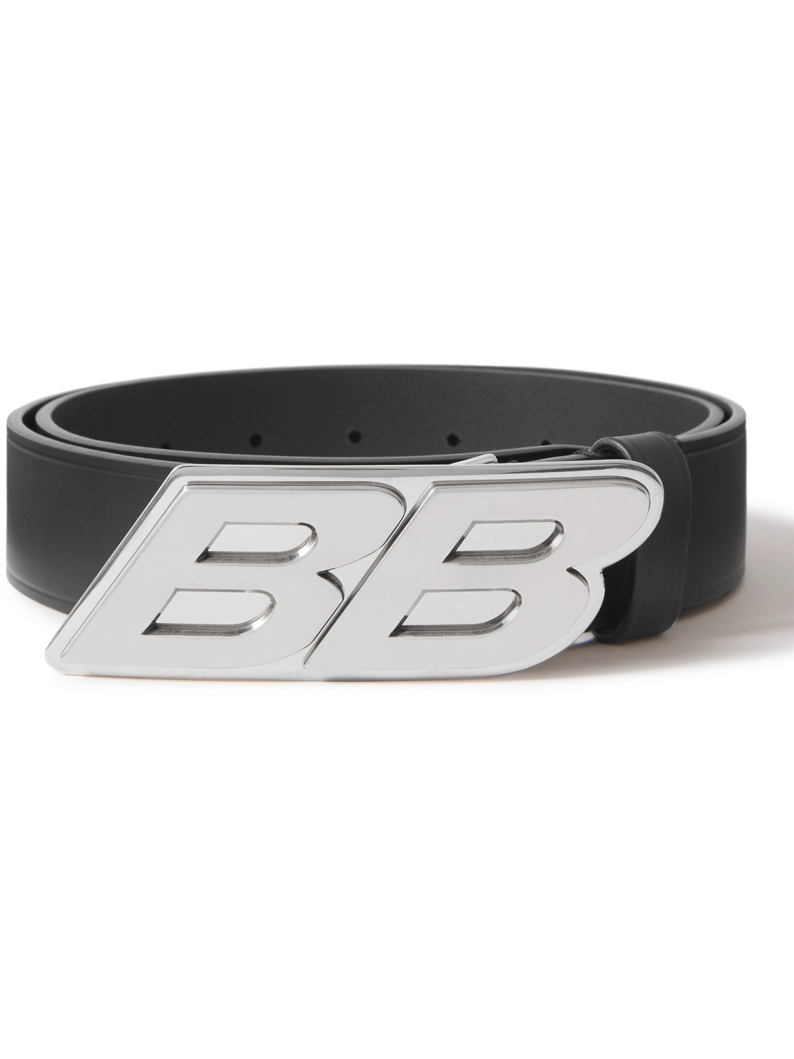 Balenciaga - 3.5cm Logo-Embellished Leather Belt - Men - Black - EU 100 Balenciaga - 3.5cm Logo-Embellished Leather Belt - Men - Black - EU 100 von Balenciaga