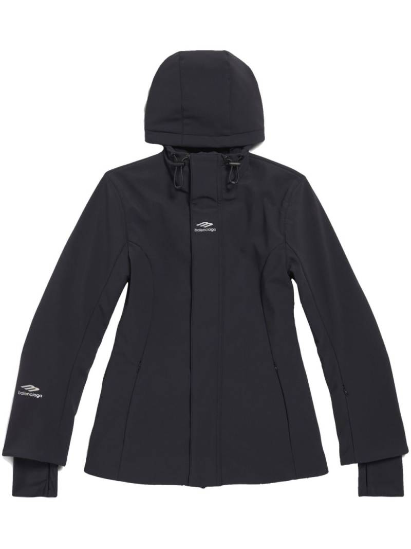 Balenciaga 3B Sports Icon Parka - Schwarz von Balenciaga