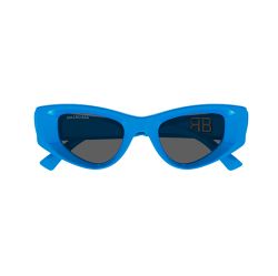Balenciaga Bb0243s Damen Sonnenbrille Blau Aus Acetat von Balenciaga