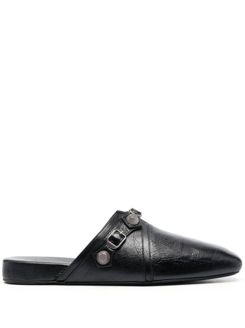 Balenciaga Cosy Cagole Mules - Schwarz von Balenciaga