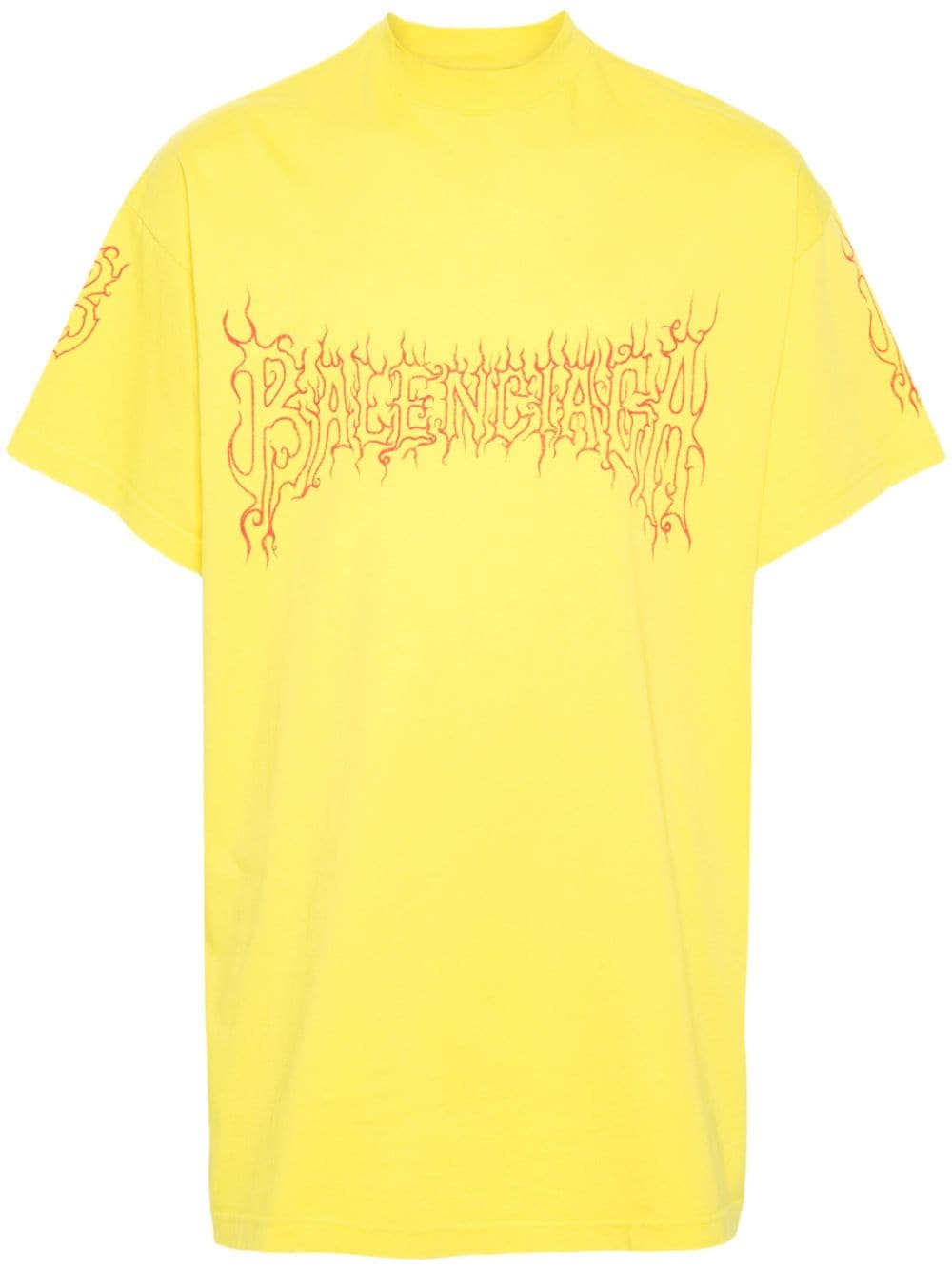 Balenciaga Darkwave T-Shirt - Gelb von Balenciaga